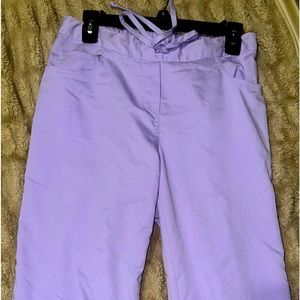 Women’s purple Greys Anatomy scrubs